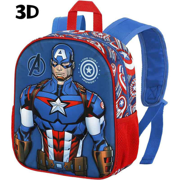 Zaino 3D Captain America