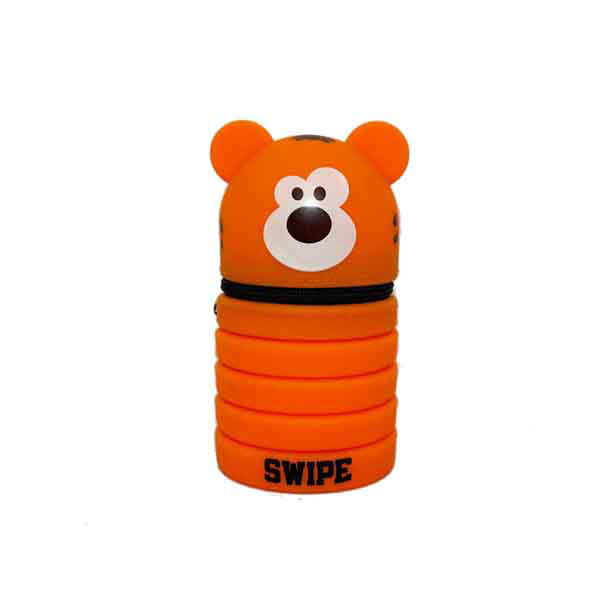 Swipe Bauletto Silicone Soft Animals Arancio