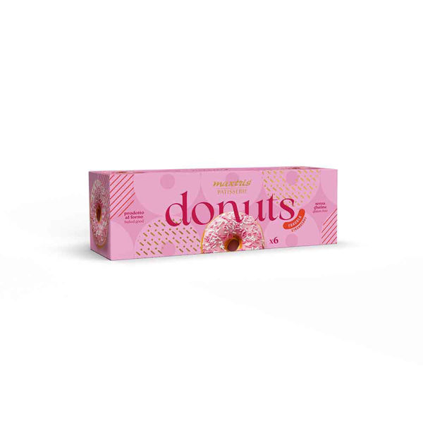 Maxtris Donuts Fragola confezione da 6