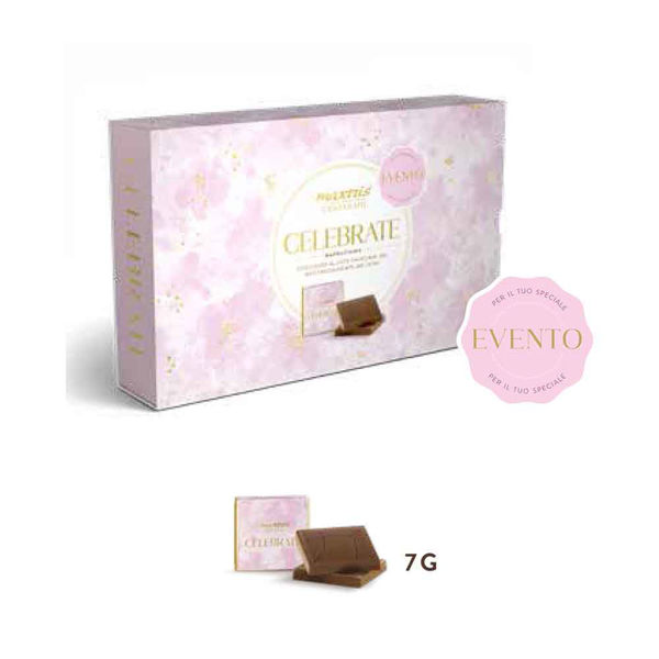 Celebrate Napolitains al Latte Box Rosa 500 grammi