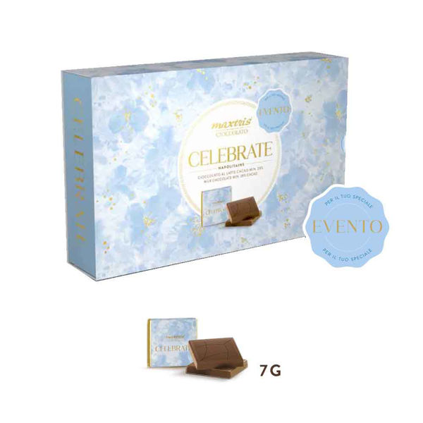 Celebrate Napolitains al Latte Box Celeste 500 grammi