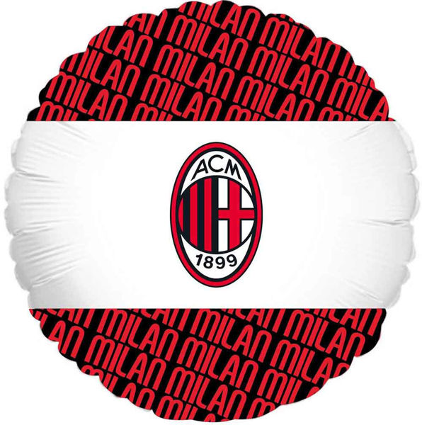 Palloncino Mylar 43 cm Ufficiale A.C. Milan