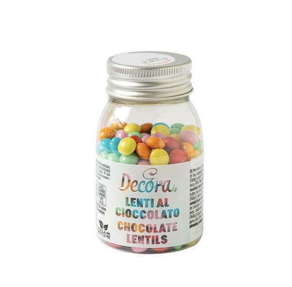 Mini Lenti al cioccolato Arcobaleno 80 grammi  