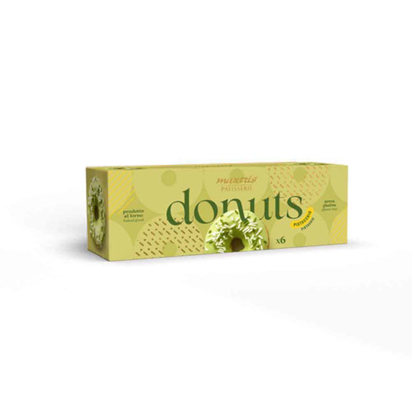 Maxtris Donuts Pistacchio confezione da 6