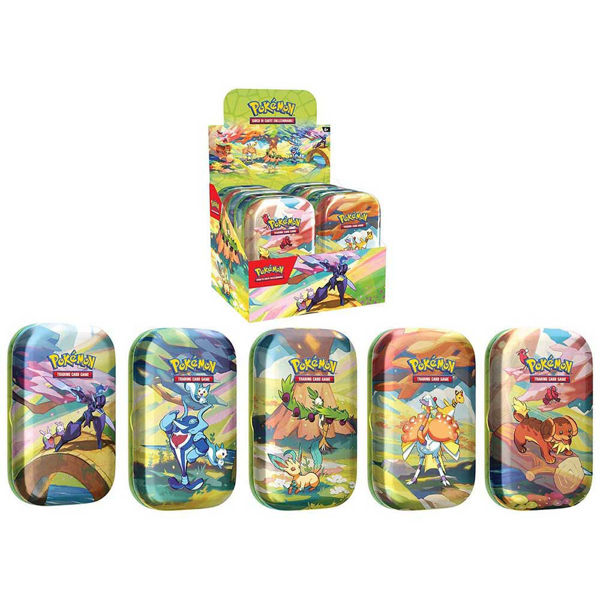 Pokemon Mini Tin da Collezione Paldea Sfavillante