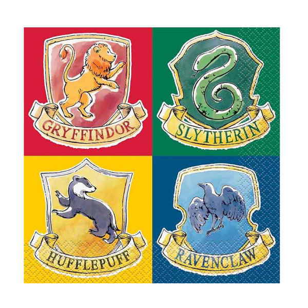 Tovaglioli 33x33 cm Harry Potter 16 pezzi