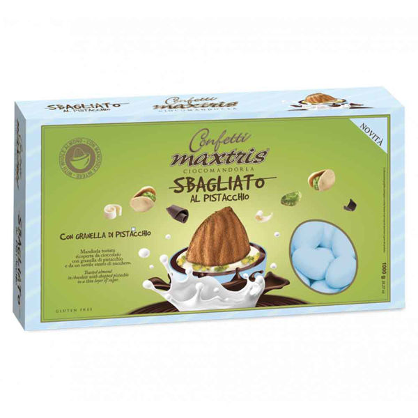 Confetti Maxtris Sbagliato Pistacchio Azzurri 1 Kg