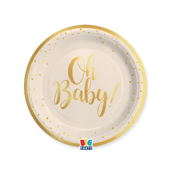 Immagine di Piatti 18 cm Oh Baby 6 pezzi