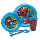 Spiderman Set Pranzo 5 pezzi