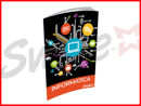 Swipe Maxi Quaderno Informatica 5 mm copertina grafica computer e icone digitali