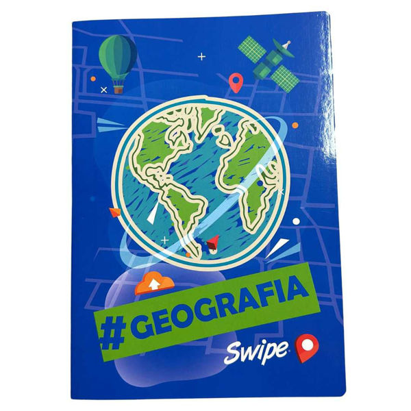 Swipe Maxi Quaderno Geografia 5 mm