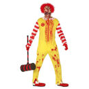 Costume da clown horror taglia L