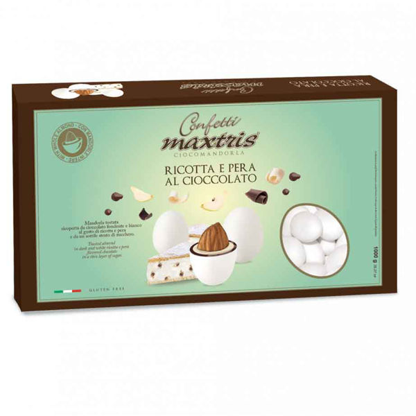 Confetti Maxtris Tenerezze al Cioccolato Ricotta e Pera al Cioccolata 1 Kg