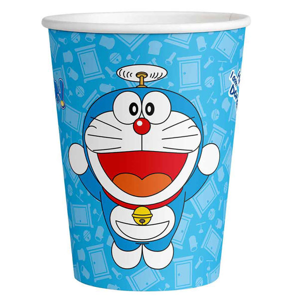 Bicchieri 250 cc Doraemon 8 pezzi