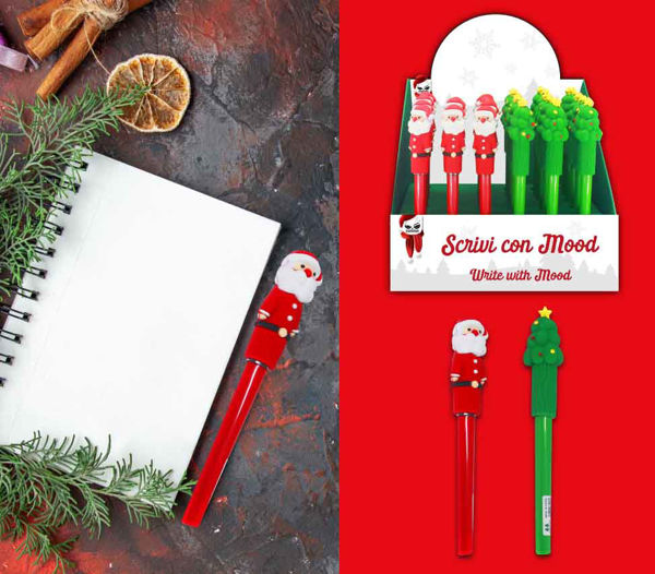 Immagine di Penna Gel Natale in silicone