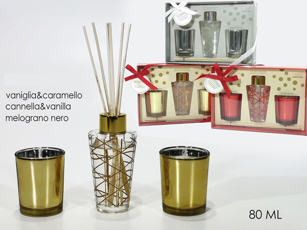 Immagine di Candele e Profumatore in confezione regalo