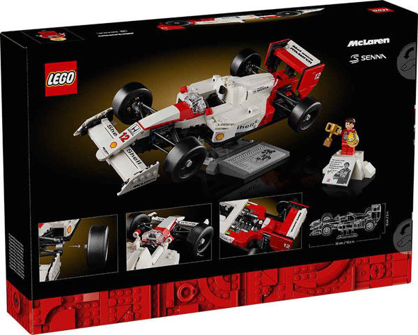 Immagine di McLaren MP4/4 e Ayrton Senna LEGO® Icons