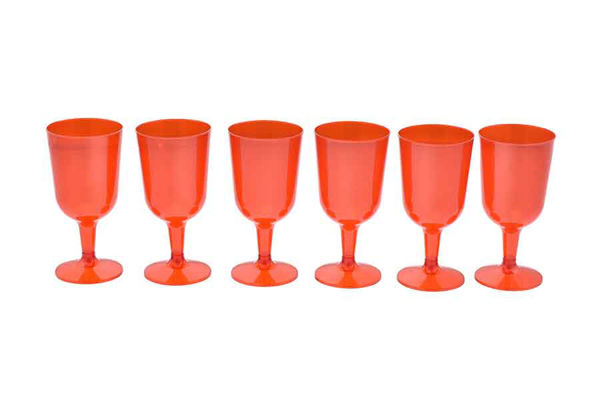 Immagine di Set 6 Calici Vino 180 ml Rosso