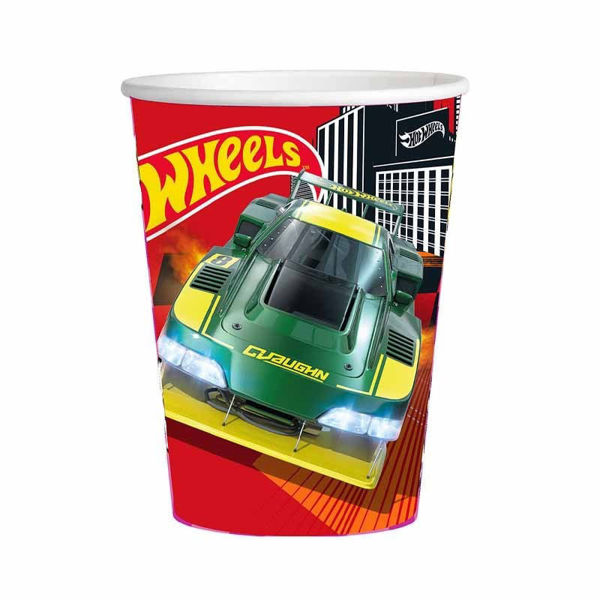 Bicchieri 250 cc Hot Wheels 8 pezzi