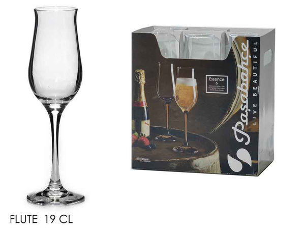 Calice Essence Champagne Flute 19 cl 6 pezzi