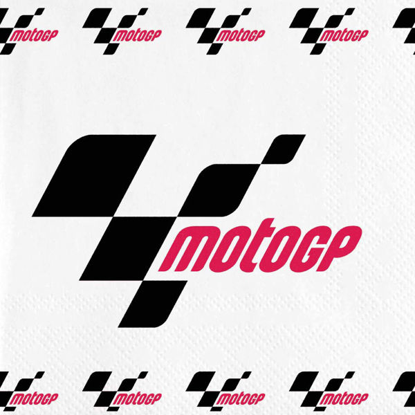 Tovaglioli 33x33 cm Moto GP 20 pezzi