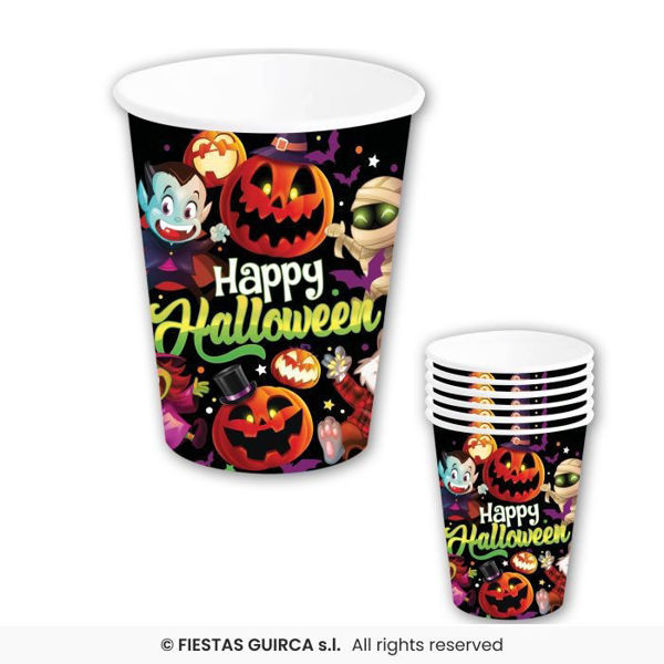 Bicchieri 240 ml Happy Halloween 6 pezzi