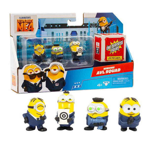 Immagine di Minions Set 4 personaggi 5 cm