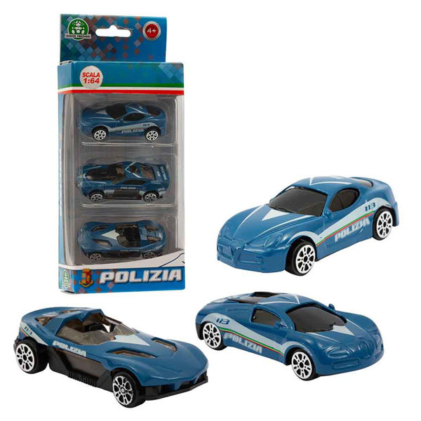 Immagine di Polizia die cast 3 pack