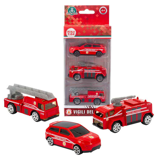 Immagine di Vigili del Fuoco Die Cast 3 pack