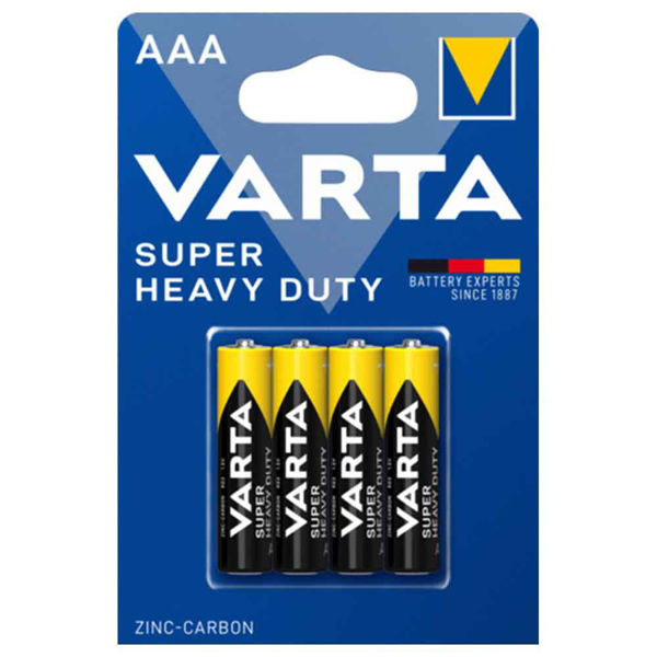 4 Batterie Mini Stilo AAA -  Varta Superlife