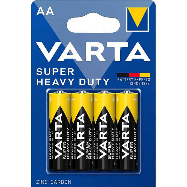 Immagine di 4 Batterie Stilo AA -  Varta Superlife