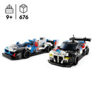 Auto da corsa BMW M4 GT3 e BMW M Hybrid V8 LEGO® Speed Champions