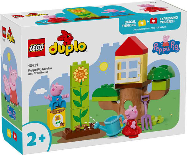 Immagine di Il giardino e la casa sull’albero di Peppa Pig LEGO® DUPLO®