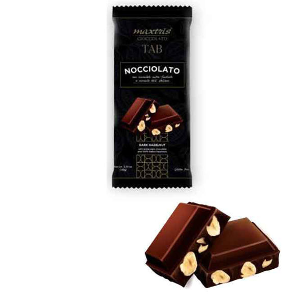 Maxtris Tavoletta Cioccolato Fondente Nocciolato