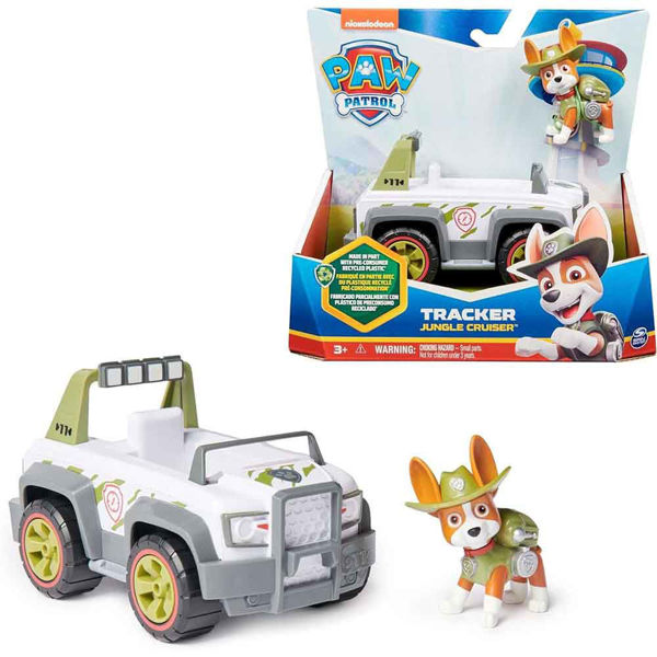 Immagine di Paw Patrol Tracker personaggio con veicolo