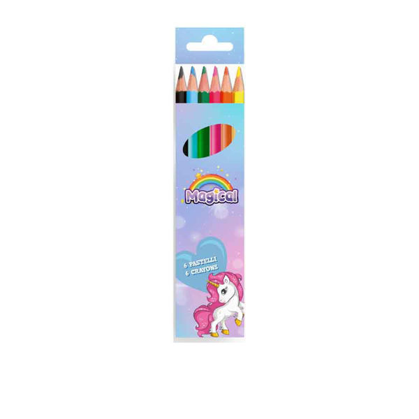 Colori a Matita Unicorno 6 pezzi