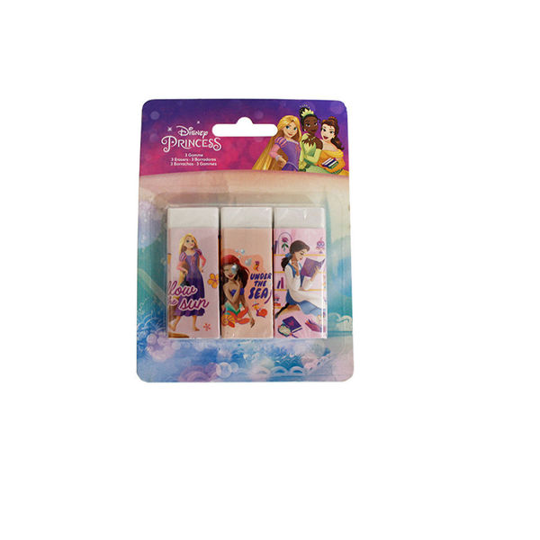 Gomme per cancellare Principesse Disney 3 pezzi