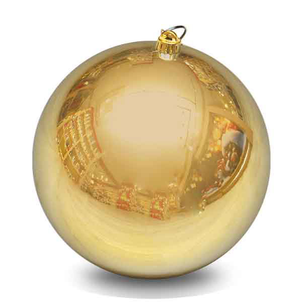 Sfera 20 cm Oro Lucido