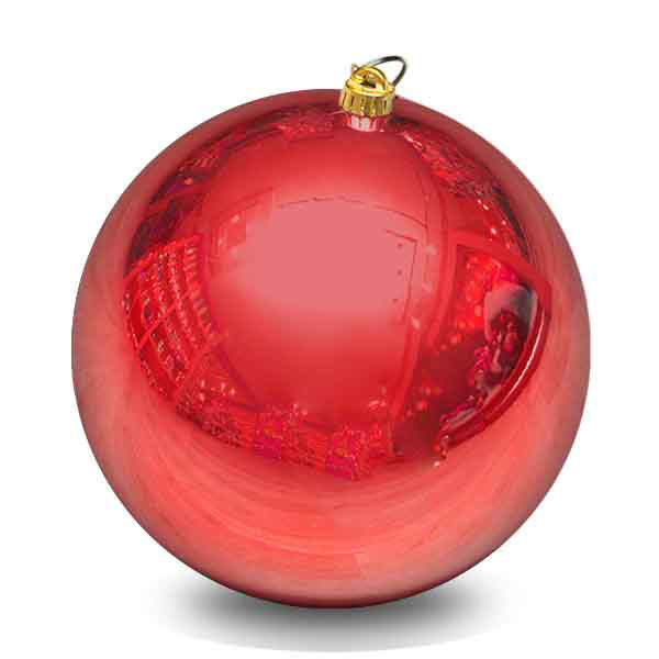 Sfera 20 cm Rosso Lucido