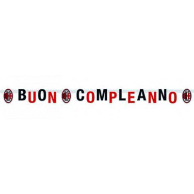 Bigiemme- Festone Buon Compleanno Torta XL Personalizzabile con
