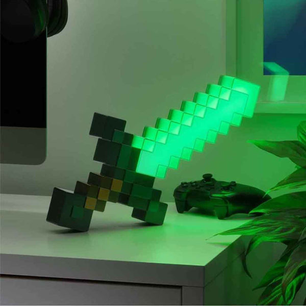 Immagine di Lampada 40 cm Spada di Minecraft