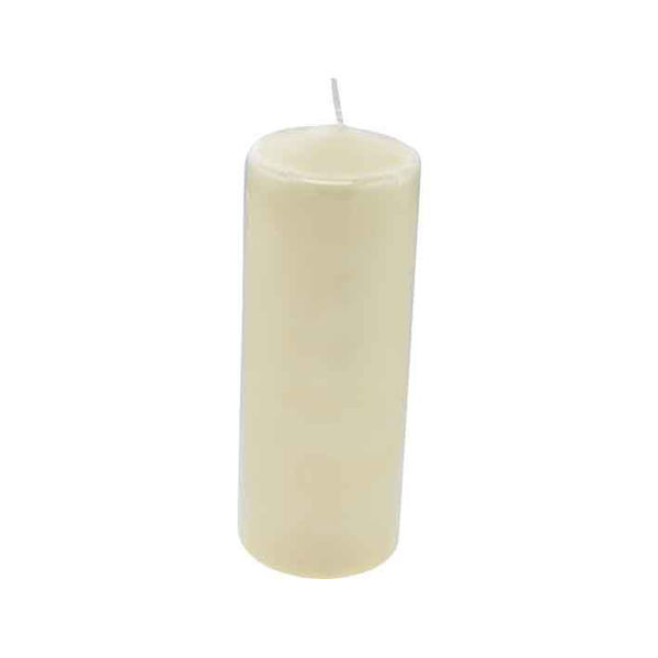 Immagine di Candela Pillar diametro 7,5 cm altezza 10 cm Panna