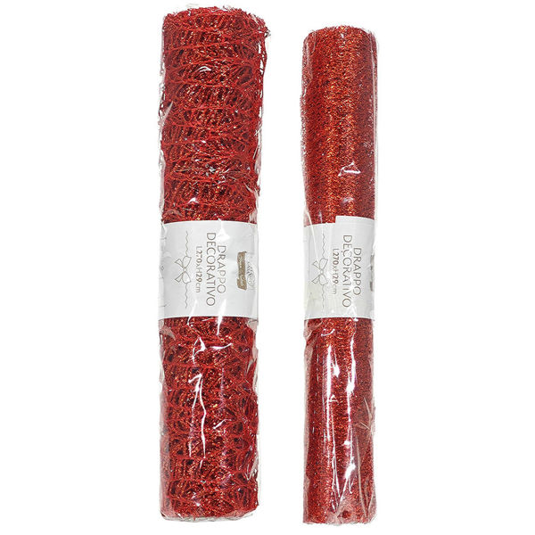 Immagine di Drappo 29 cm lunghezza 270 cm Rosso