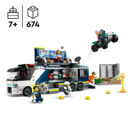 Camion laboratorio mobile della polizia LEGO