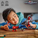 Battaglia Captain America vs. Hulk Rosso LEGO® Marvel