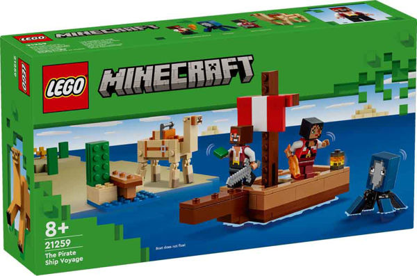 Il viaggio del galeone dei pirati LEGO® Minecraft®