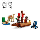 Il viaggio del galeone dei pirati LEGO® Minecraft®