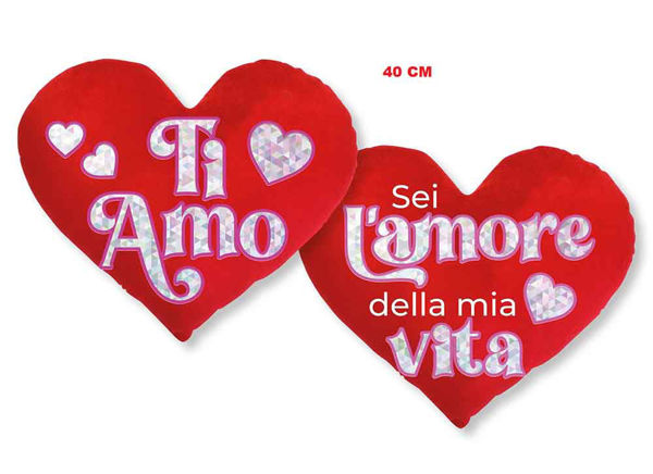 Immagine di Cuore San Valentino 40 cm