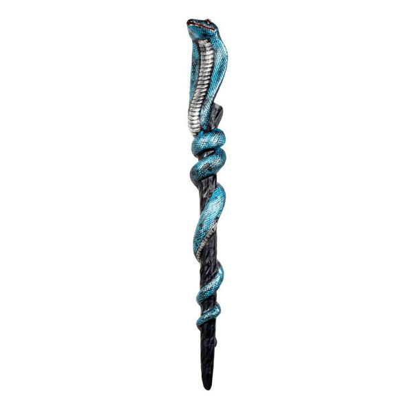 Scettro Faraone Serpente Blu 64 cm