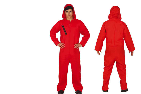 Costume Carcerato Rosso